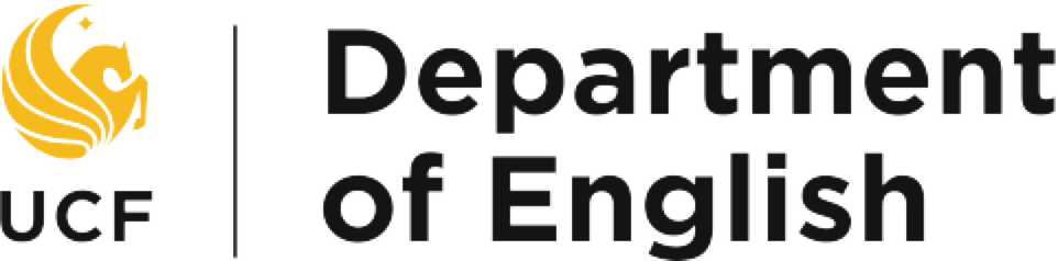 Department of English logo.