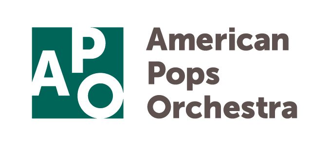 American Pops Orchestra logo.