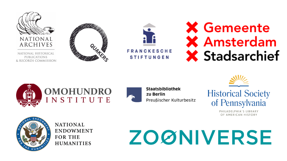 logos for nine organizations that support the PRINT project